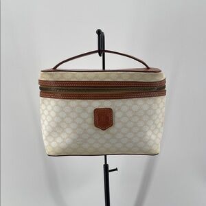2.8.26 **RARE** Celine Madacam Cream & Brown Vanity Bag